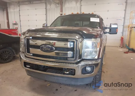 2013 Ford F-250 Lariat из США, поврежденный, VIN 1FT7W2BT3DEA30697